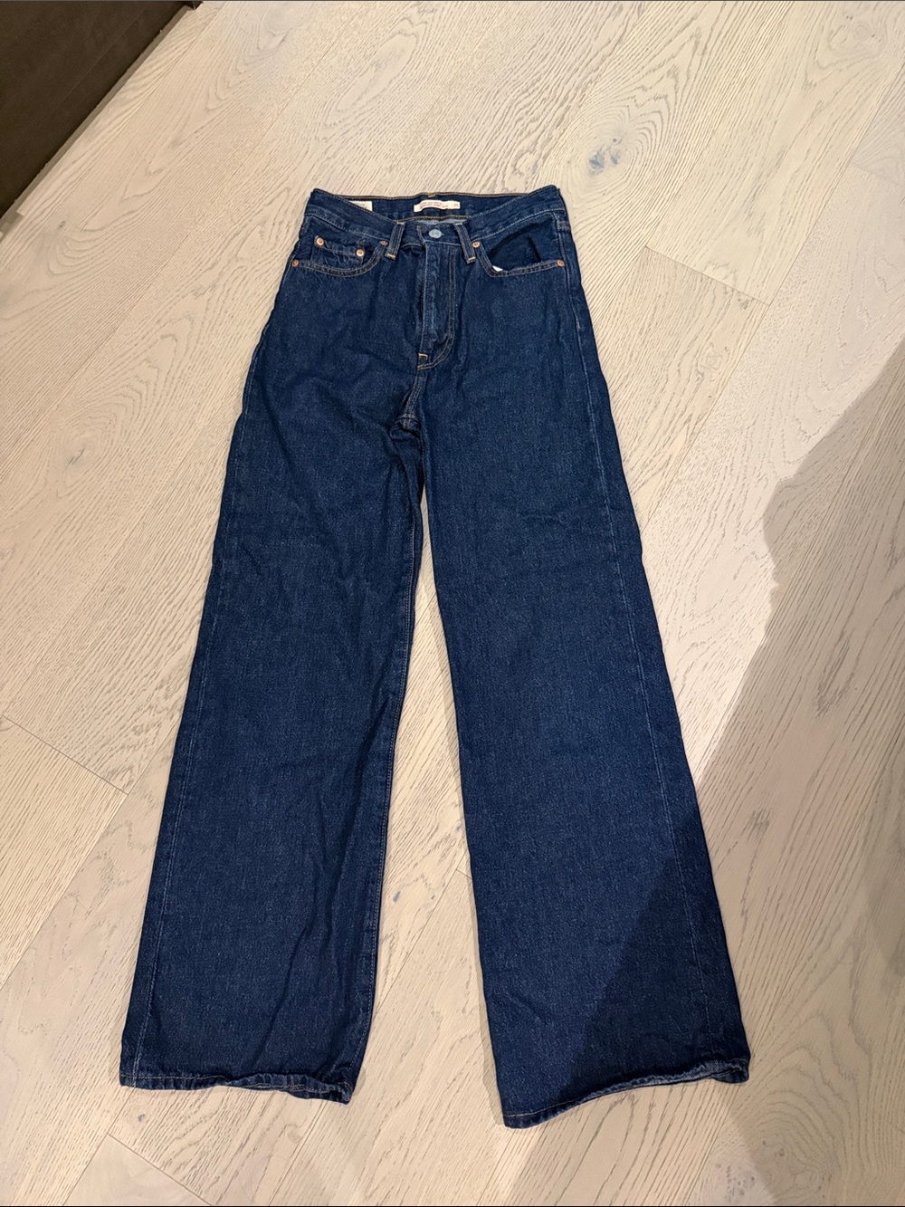 Levi's Dark Blue Straight-Leg Jeans